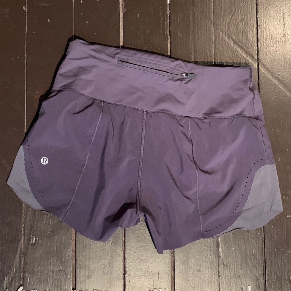 Navy/ grey Lulu lemon shorts